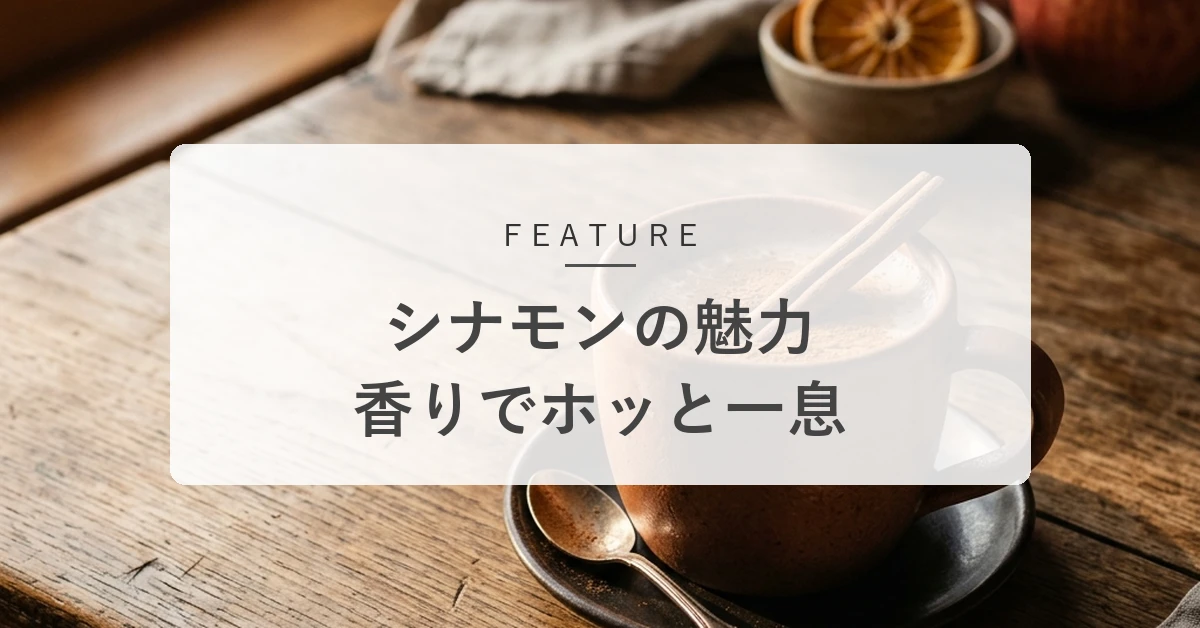 シナモンの体に嬉しい魅力とは?ホッと安らぐ香りと種類による違い・注意点